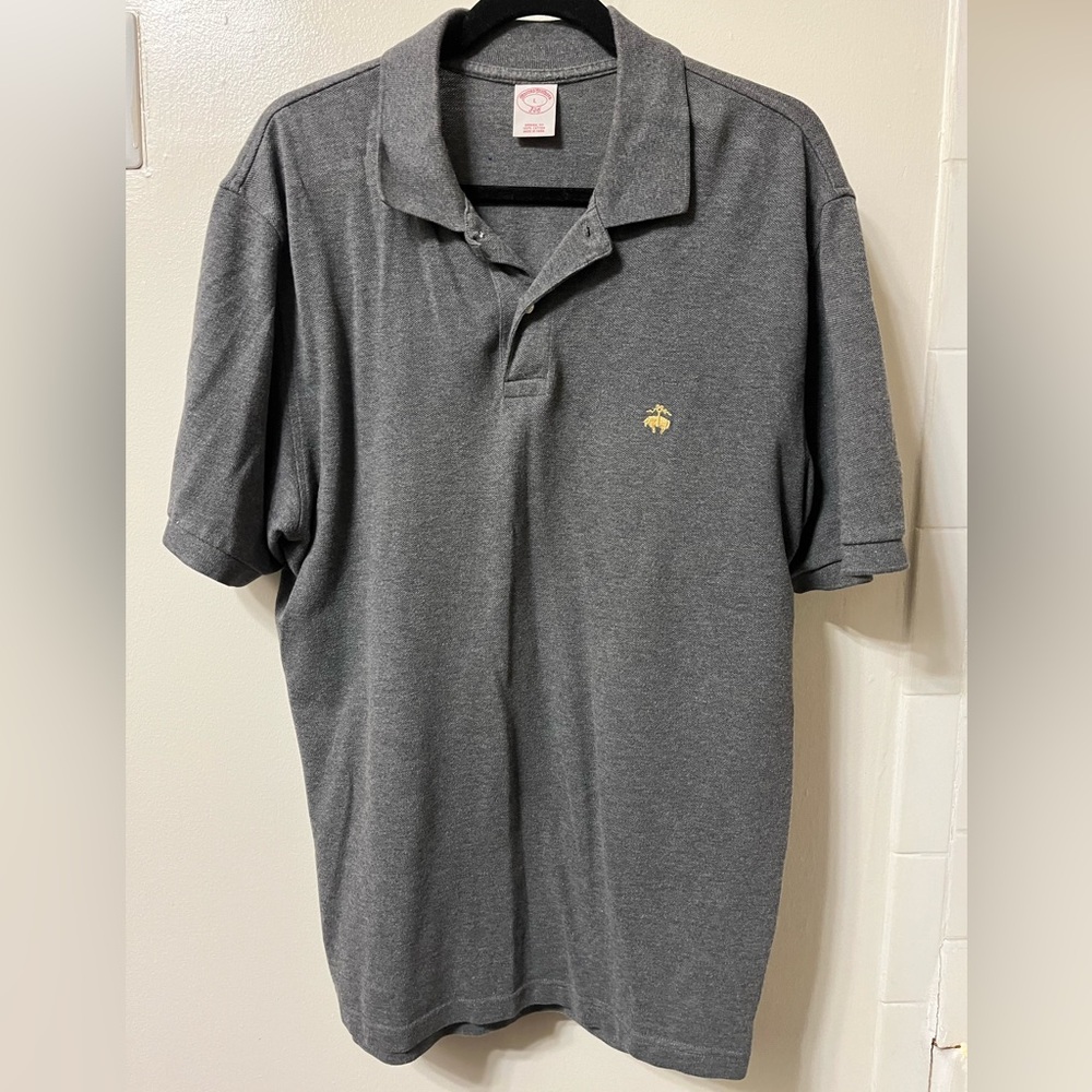 Brooks Brothers Gray Polo Shirt
